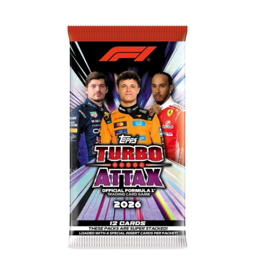Topps: Formula 1 Turbo Attax 2026 - Booster Pack (12 Cards)