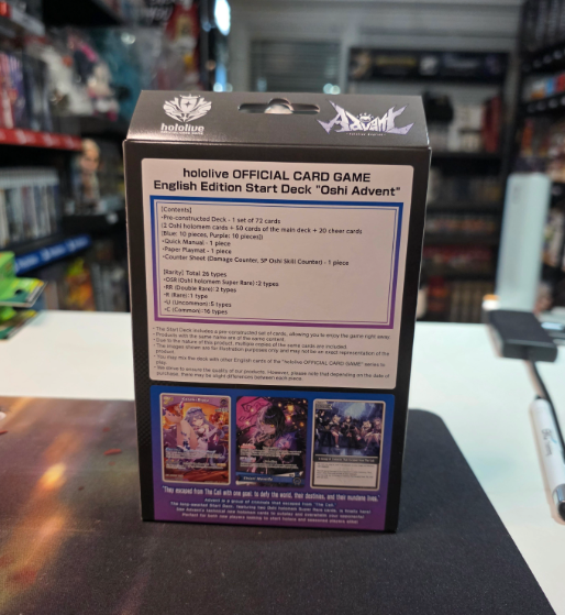 hololive OFFICIAL CARD GAME: Start Deck - Oshi Advent (72 Cards)