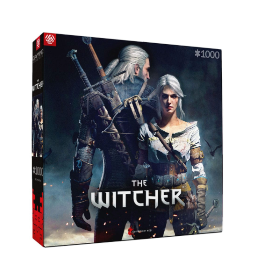 The Witcher Gaming Puzzle: Geralt & Ciri (1000 Pieces)