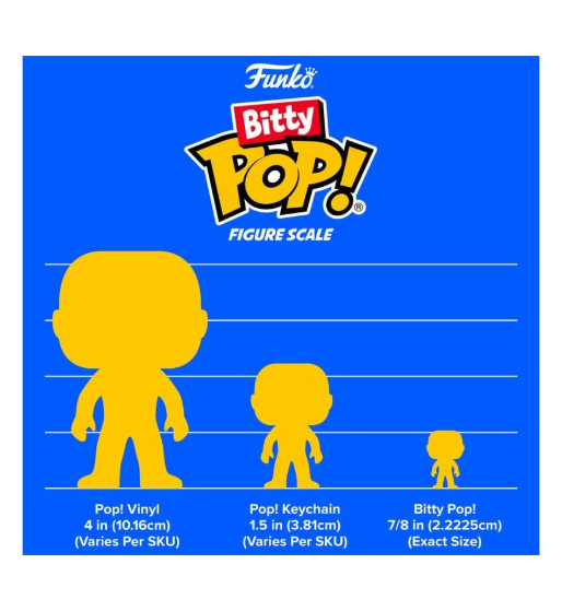 One Piece Bitty POP! Vinyl Figures 2-Pack: Monkey D. Luffy &amp; Nami (2 cm)