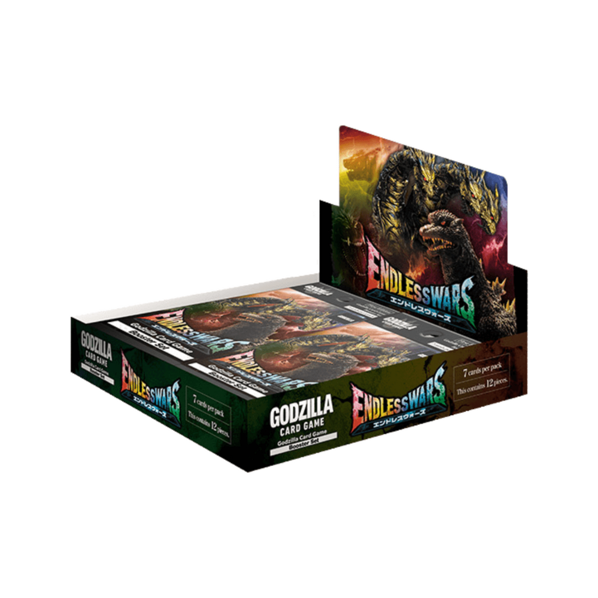 Godzilla Card Game: Booster Set 4 'Endless Wars' – Booster Box (12 Packs)