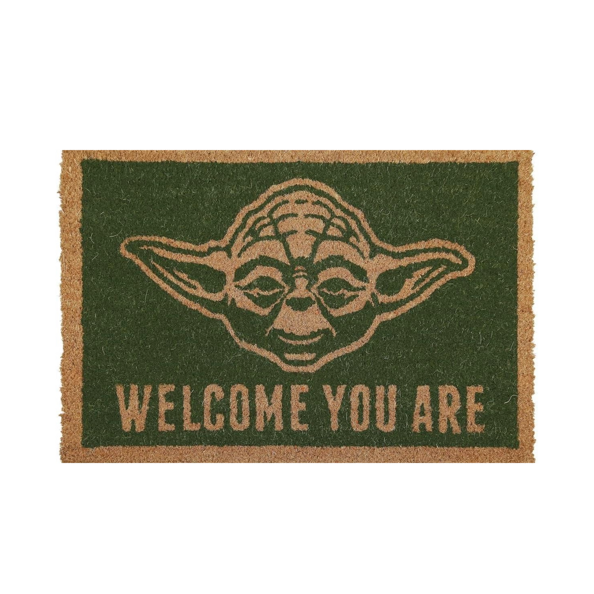 Pyramid Licenced Star Wars Yoda Doormat, Multi-Colour, 40 x 60 cm