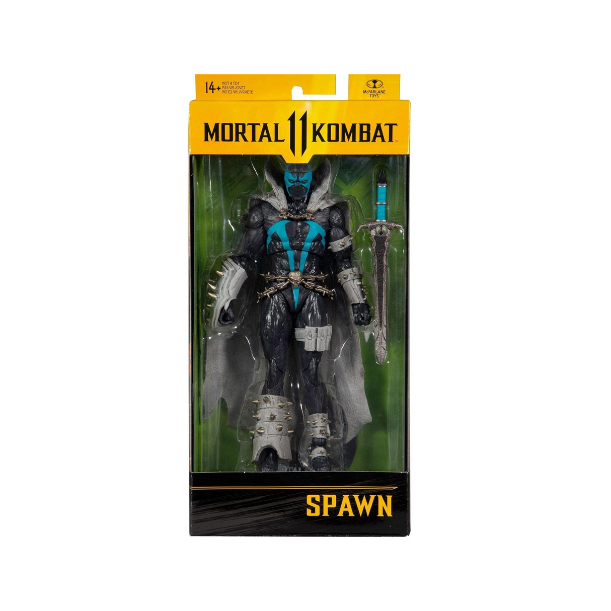 The McFarlane Toys Mortal Kombat Spawn (Lord Covenant) is a 7-inch (18 cm) scale action figure