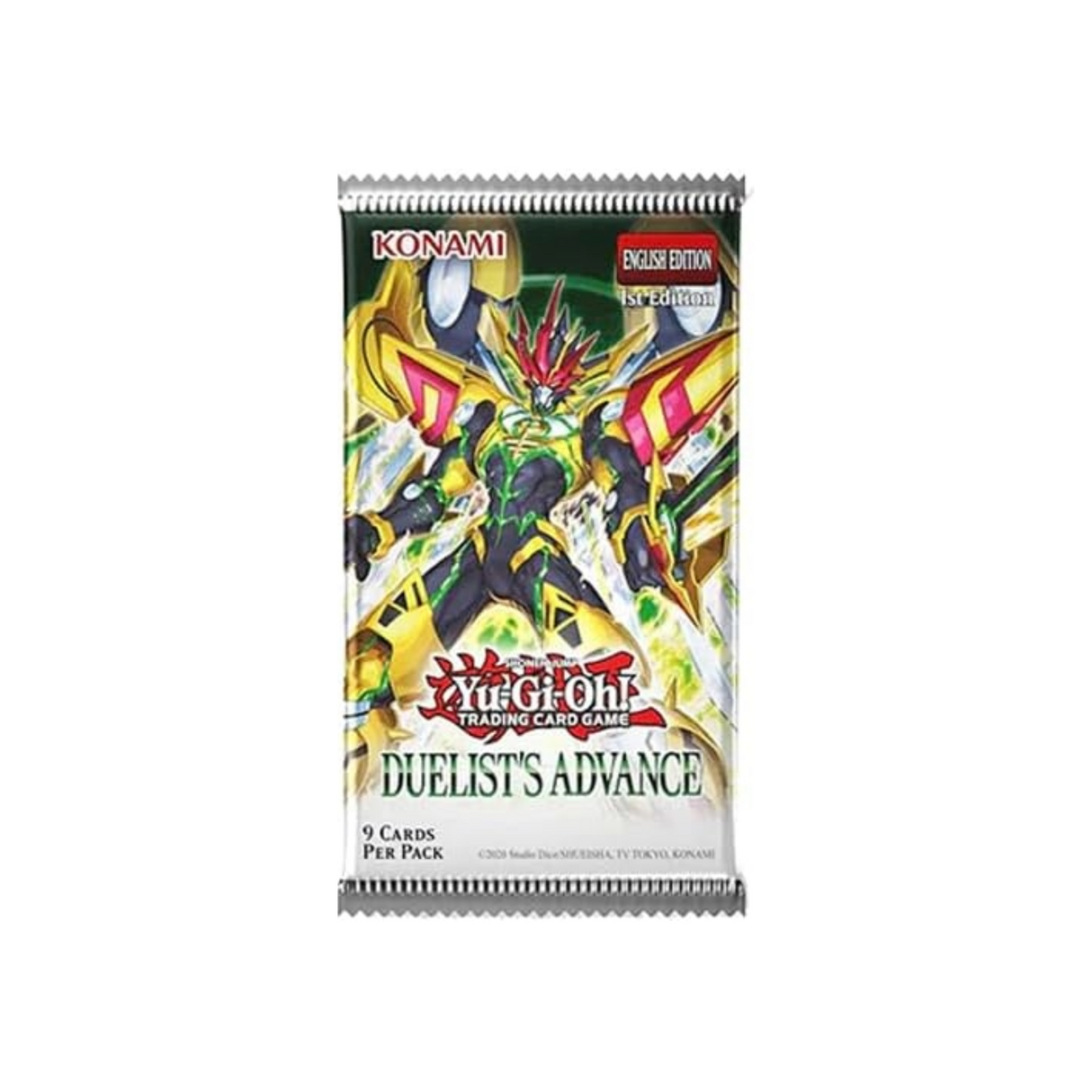 Yu-Gi-Oh Yu-Gi-Oh Duelists Advance Booster Pack - Multi 9 Cards