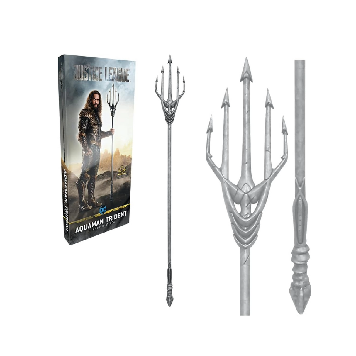 The Noble Collection DC Comics Aquaman's Trident - 73.5in (187cm) Long Lightweight Cosplay Replica