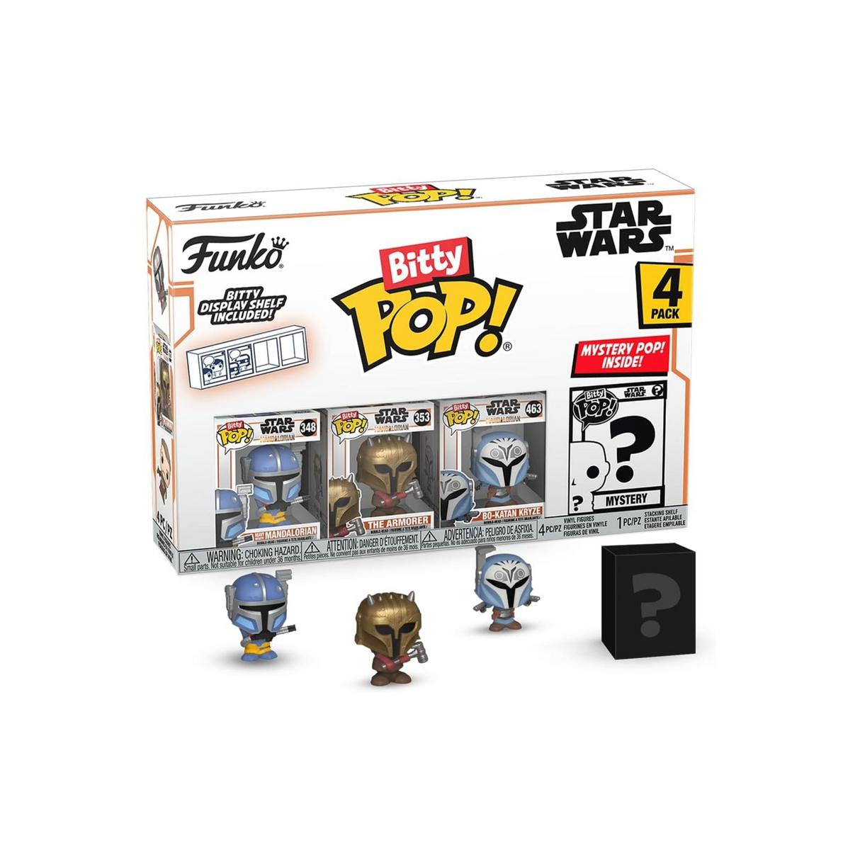 Bitty POP! Star Wars - Heavy Mandalorian 4 Pack