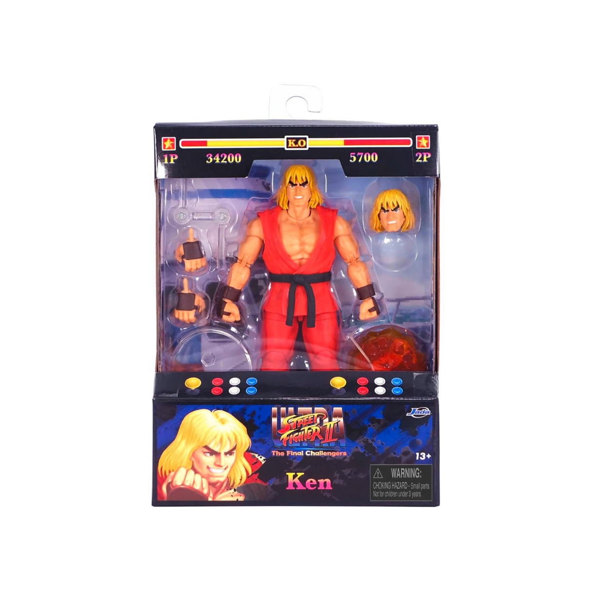 Jada KEN MASTERS STREET FIGHTER 6 DELUXE COLLECTOR ACTION FIGURE