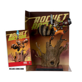 McFarlane Marvel Rocket Racoon 1:6th Scale Collectible with Scene (Rocket Racoon: A Chasing Tale #1