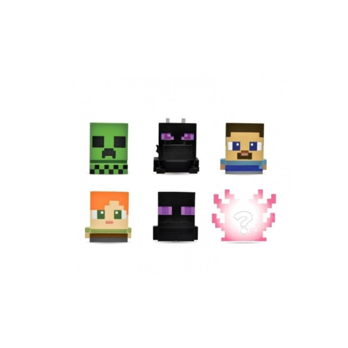 Mash'ems Minecraft Collectable Squishy Characters Minecraft Toys Minecraft  Boys Collectibles