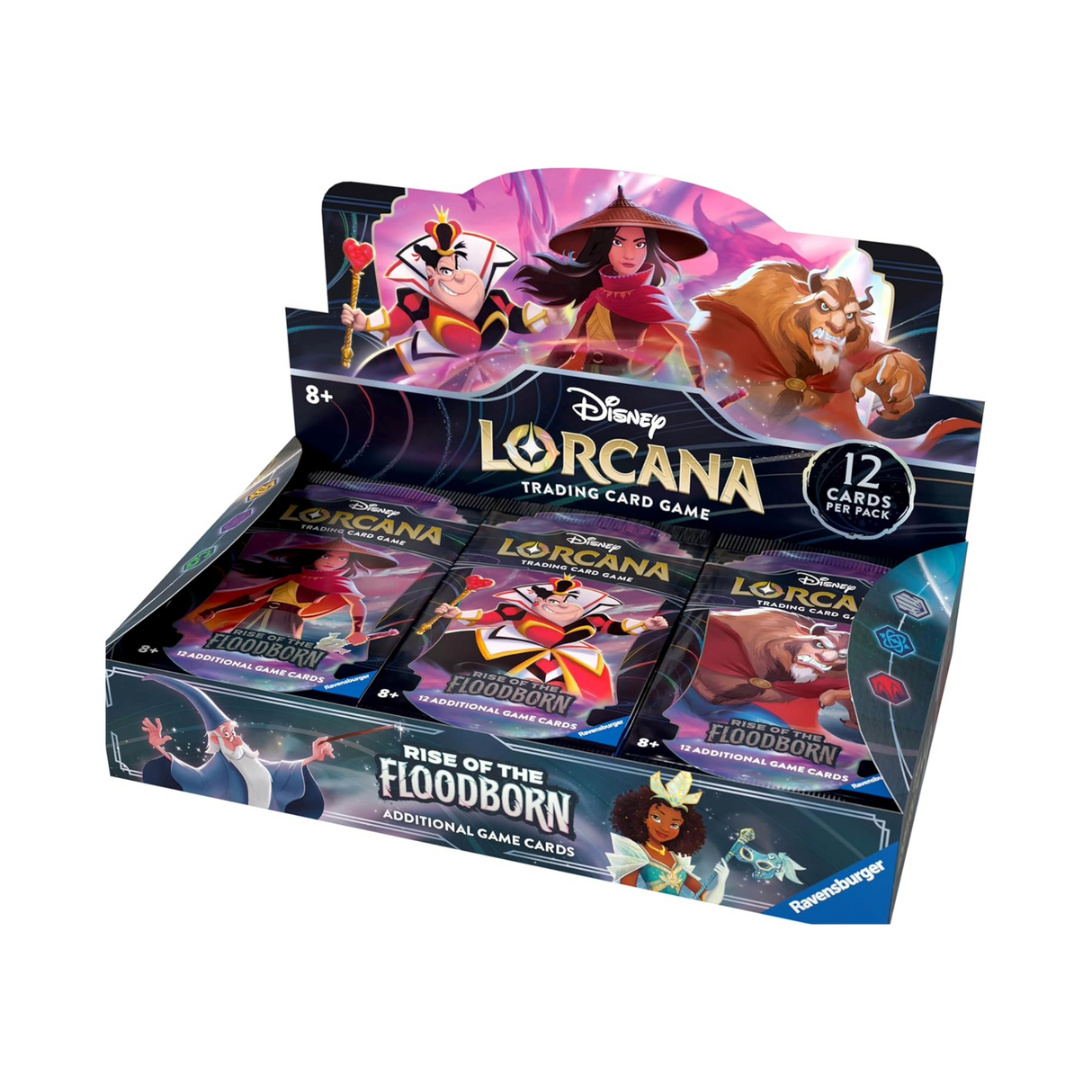 Ravensburger Disney Lorcana Trading Card Game: Rise of the Flood Shapes - Booster Box