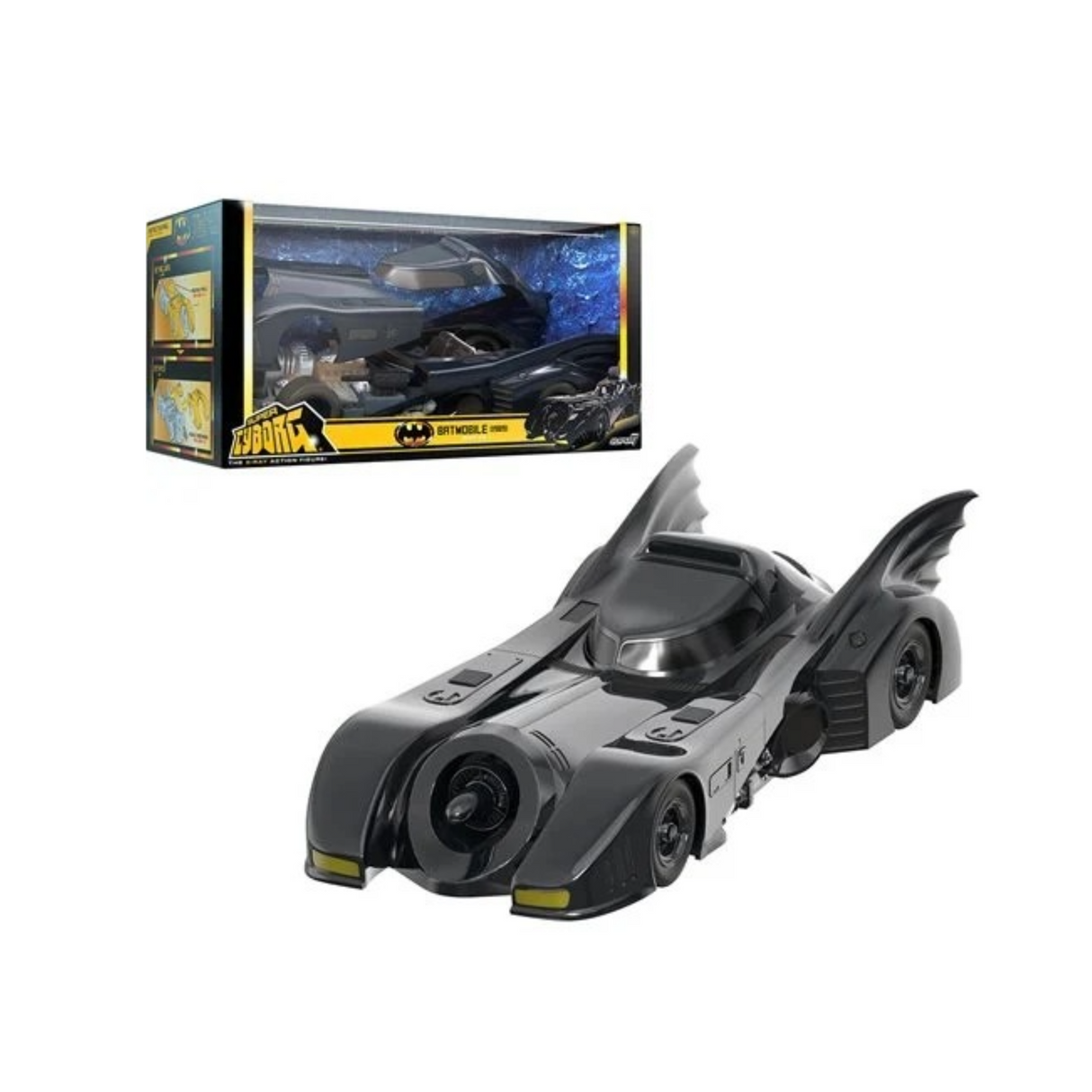 Super7 Batman Super Cyborg 1989 Batmobile