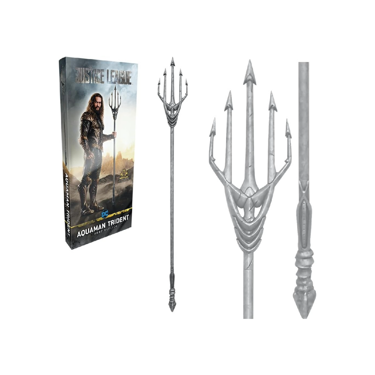 The Noble Collection DC Comics Aquaman's Trident - 73.5in (187cm) Long Lightweight Cosplay Replica
