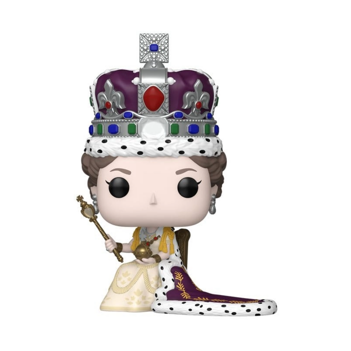 Funko POP! Premium: Queen Elizabeth II 100th Anniversary - Coronation Vinyl Figure