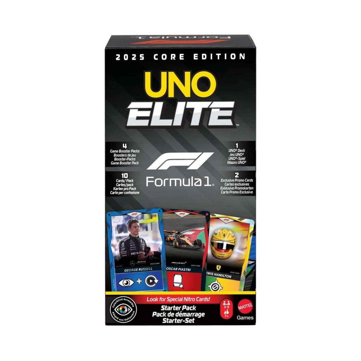 Formula 1 UNO Card Game: Elite F1 Starter Set