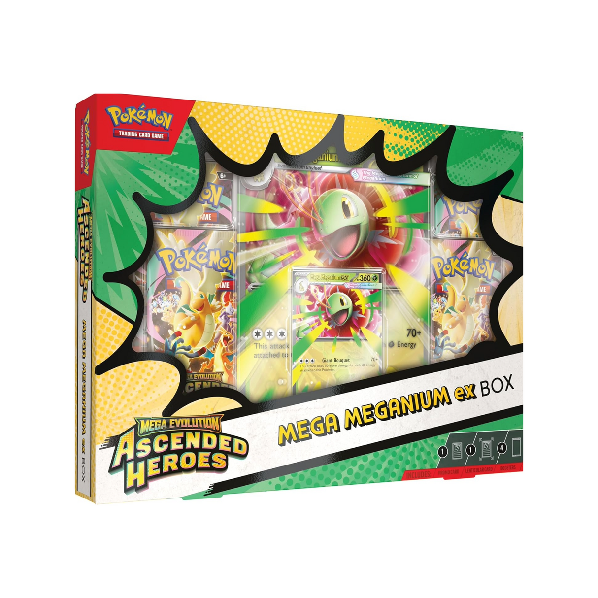 Pokémon TCG: Mega Evolution-Ascended Heroes Mega Meganium-EX Box