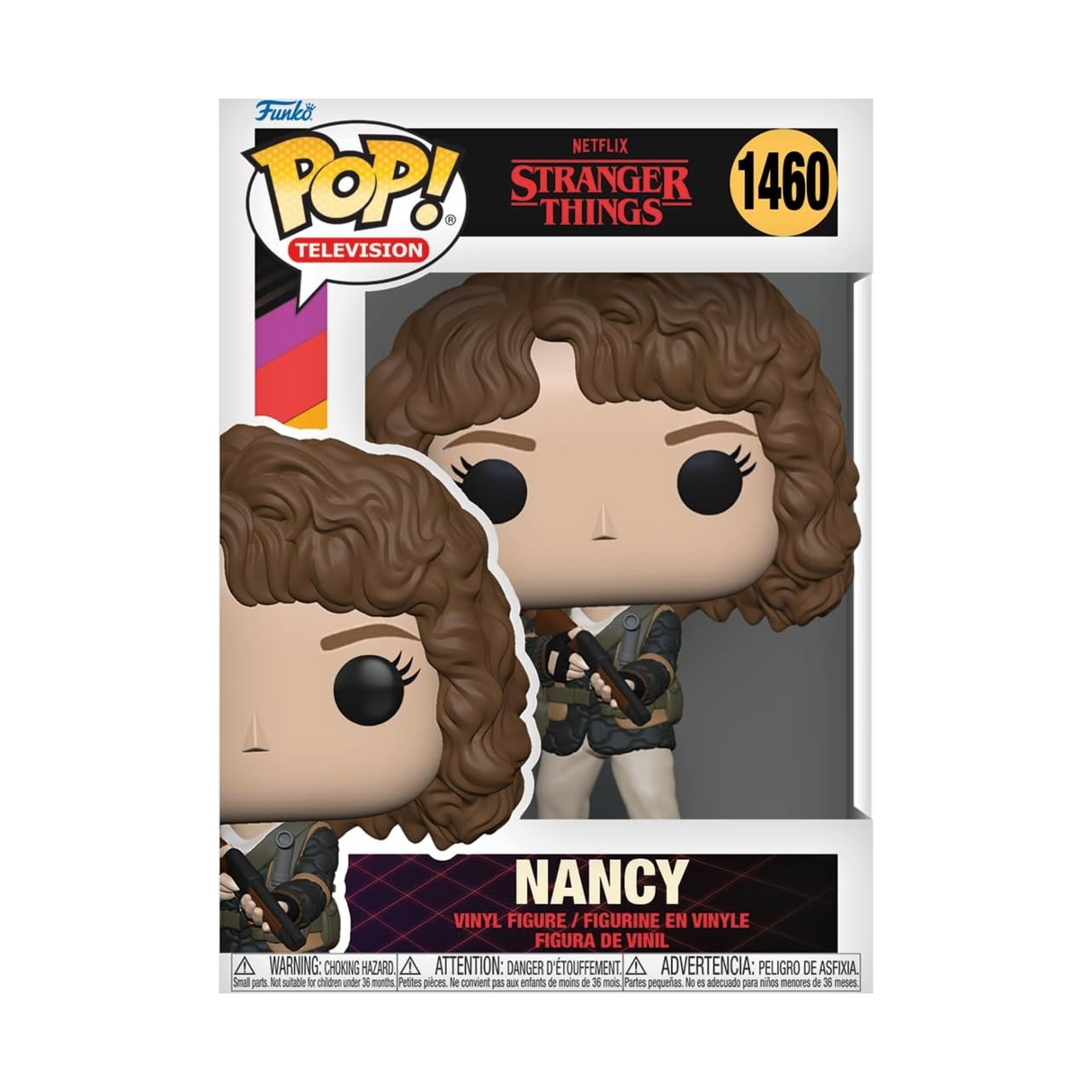 Stranger Things Funko POP! TV: Hunter Nancy Wheeler with Shotgun – #1460