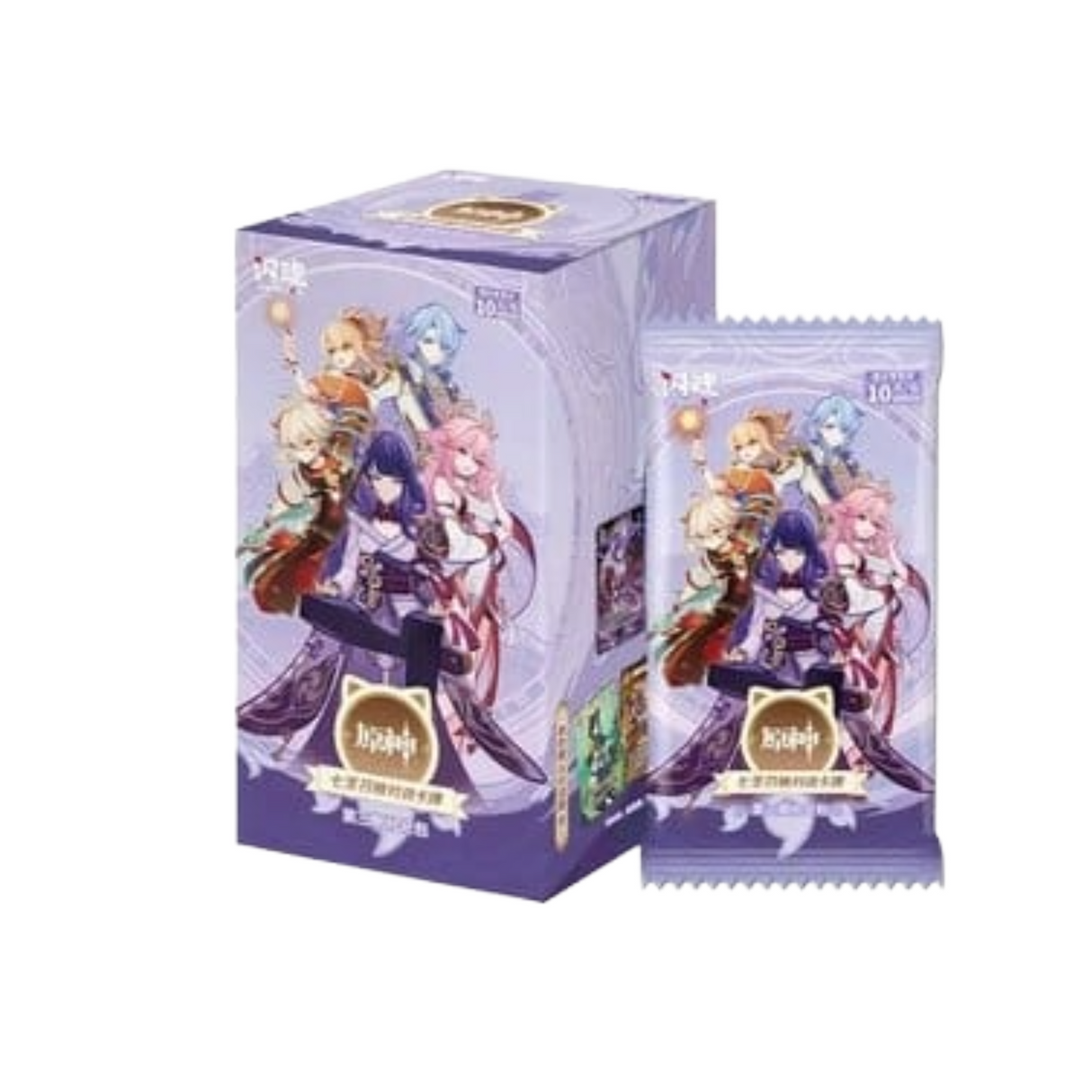 Genshin Impact Trading Card Game: Series 3 Blind Box Display (18 Packs) – Chinese Version