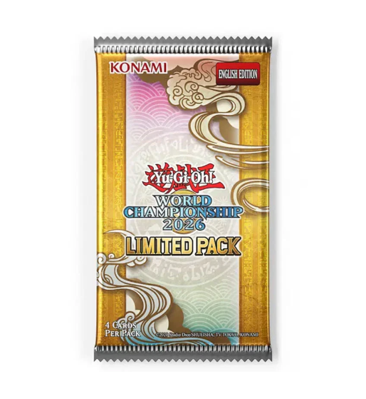 Yu-Gi-Oh! TCG: World Championship 2026 Limited Pack Booster Box – OTS Exclusive (English Edition)