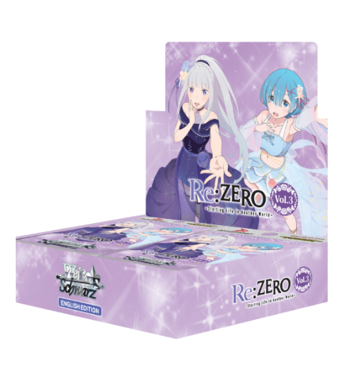 Weiss Schwarz - Re:ZERO - Starting Life in Another World Vol.3 Booster Box