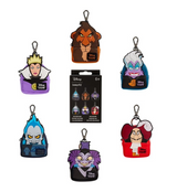Loungefly: Villains Mini Backpack Keychain – Mystery Blind Box (Single Random Pick)