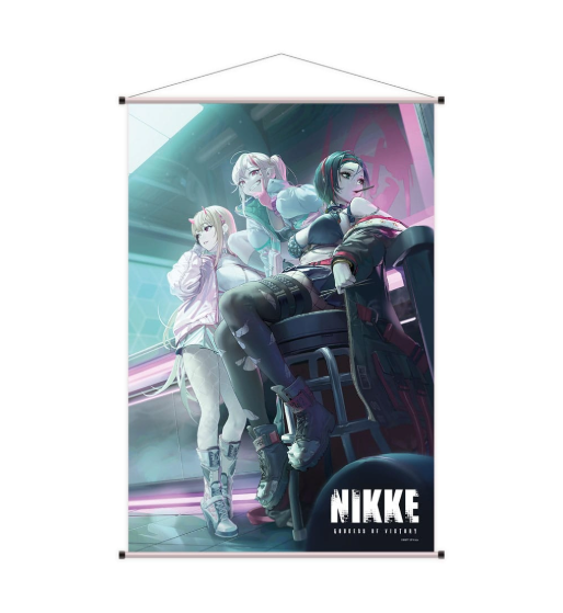 Goddess of Victory: Nikke Wallscroll Viper, Jackal & Crow 60 x 90 cm