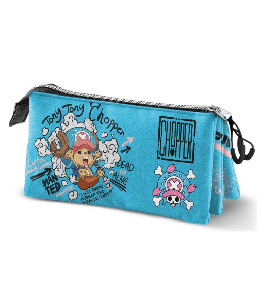 One Piece Triple Pencil Case Chopper