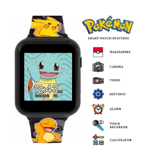 Peers Hardy: Official Pokémon Interactive Kids Smart Watch (V2)