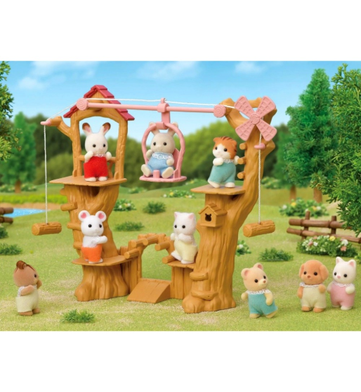 Sylvanian Families: Baby Ropeway Park Play Set