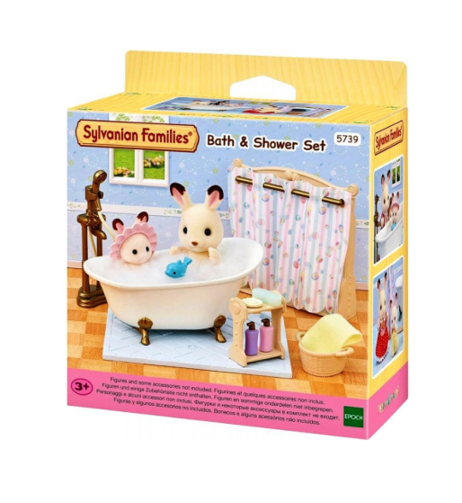 Sylvanian Families: Bath & Shower Furniture Set