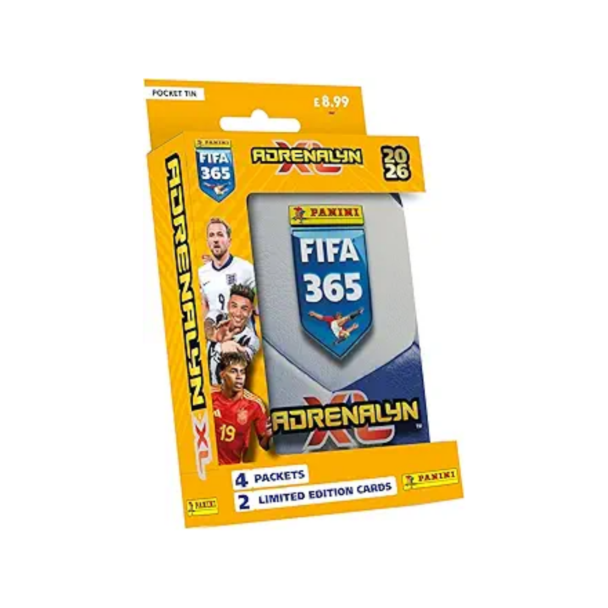 Panini FIFA 365 Adrenalyn XL Trading Cards - Pocket Tin