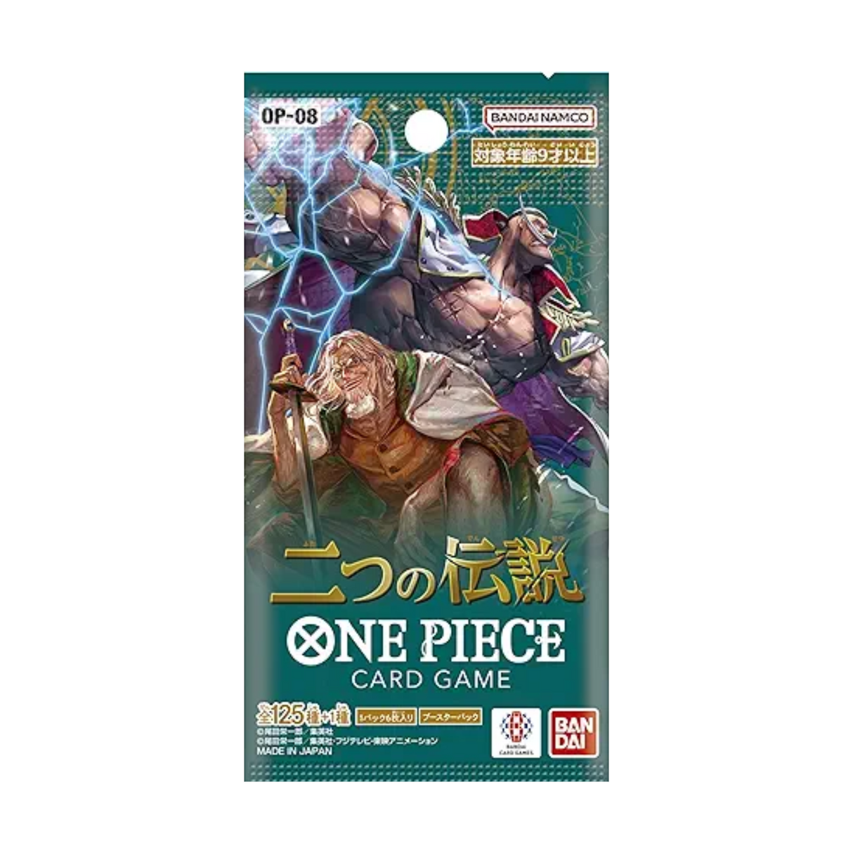 One Piece Card Game Booster Pack Op08 Two Legends Booster Pack (JP)