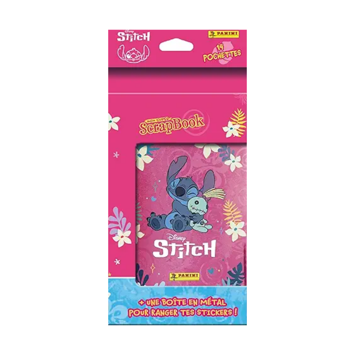 Panini Stitch 2 - My Super Scrapbook Metal Tin Pocket 14 Pockets