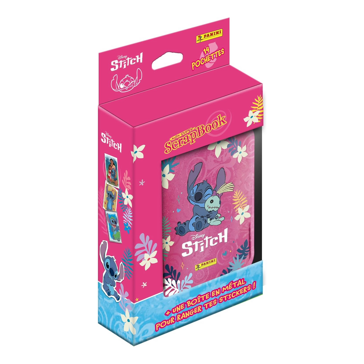 Panini Stitch 2 - My Super Scrapbook Metal Tin Pocket 14 Pockets