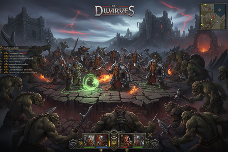 The Dwarves tactical RPG combat gameplay