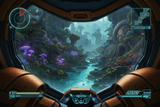 Metroid Prime Remastered gameplay showing Samus exploring Tallon IV