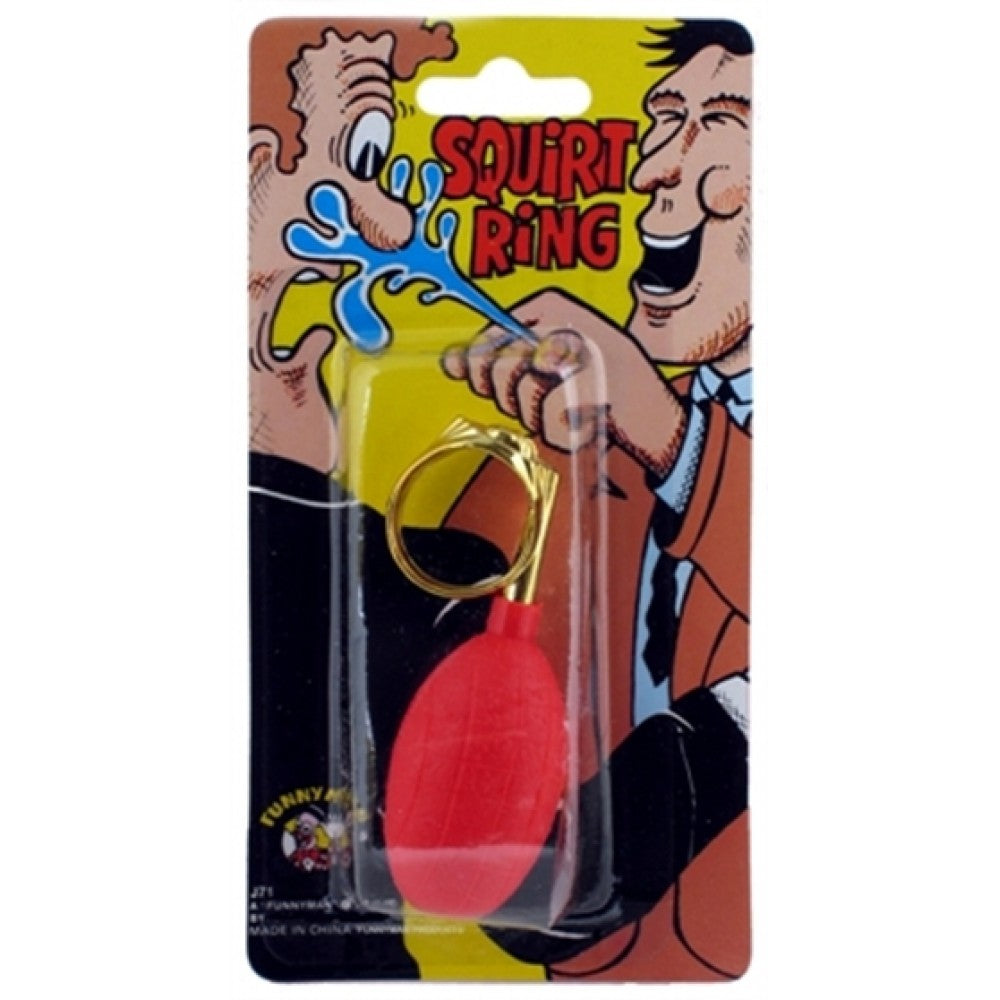 Water Squirt Rings - Ring Jokes Practical Novelty Funny Toy Pranks
