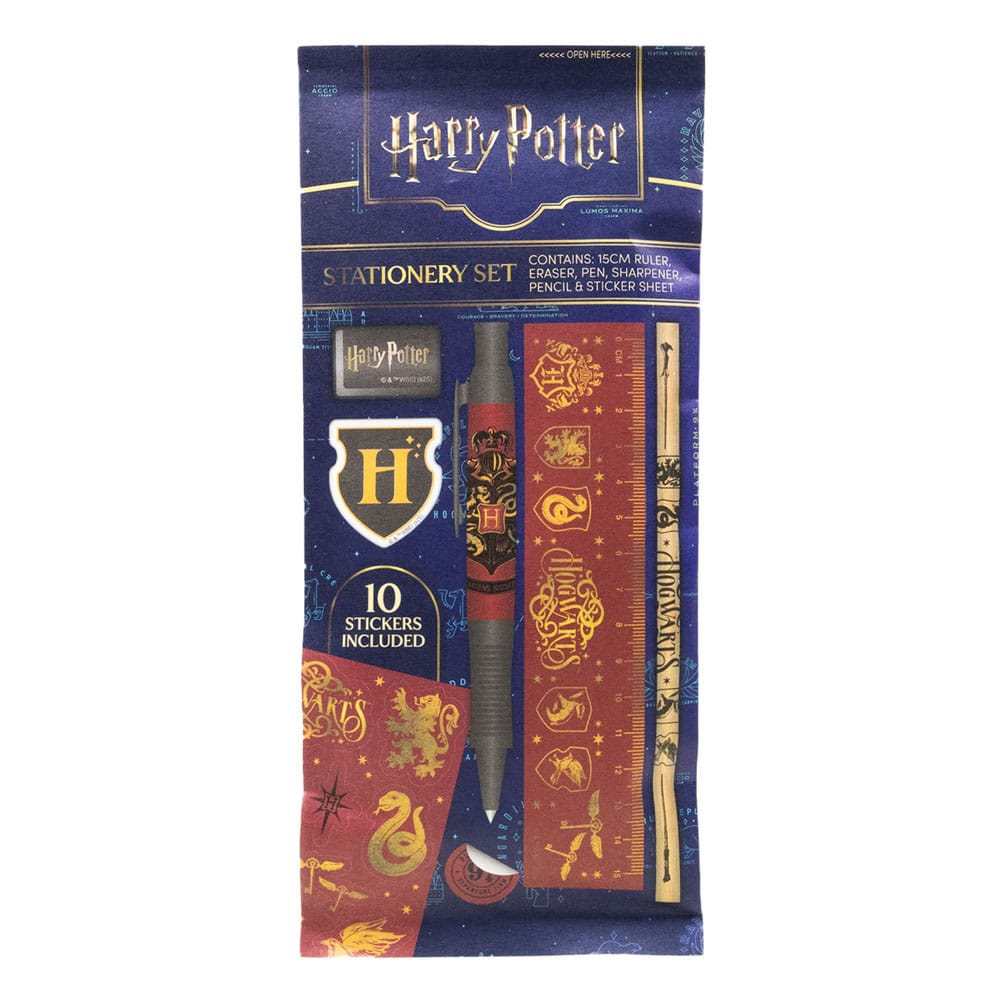 Harry Potter: 6-Piece Stationery Set – Magical Locations