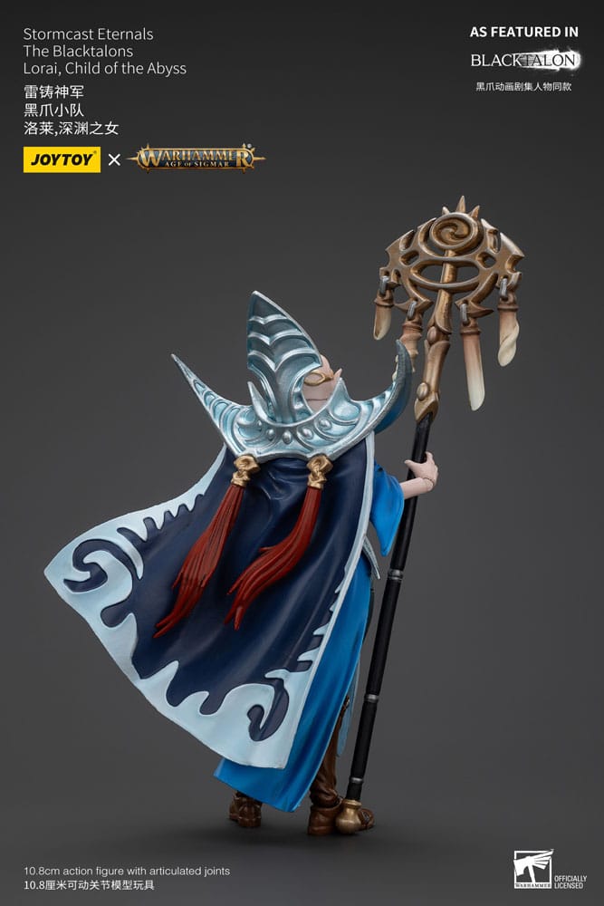 Joy Toy Warhammer Age of Sigmar: Stormcast Eternals The Blacktalons - Lorai, Child of the Abyss Action Figure (20cm)
