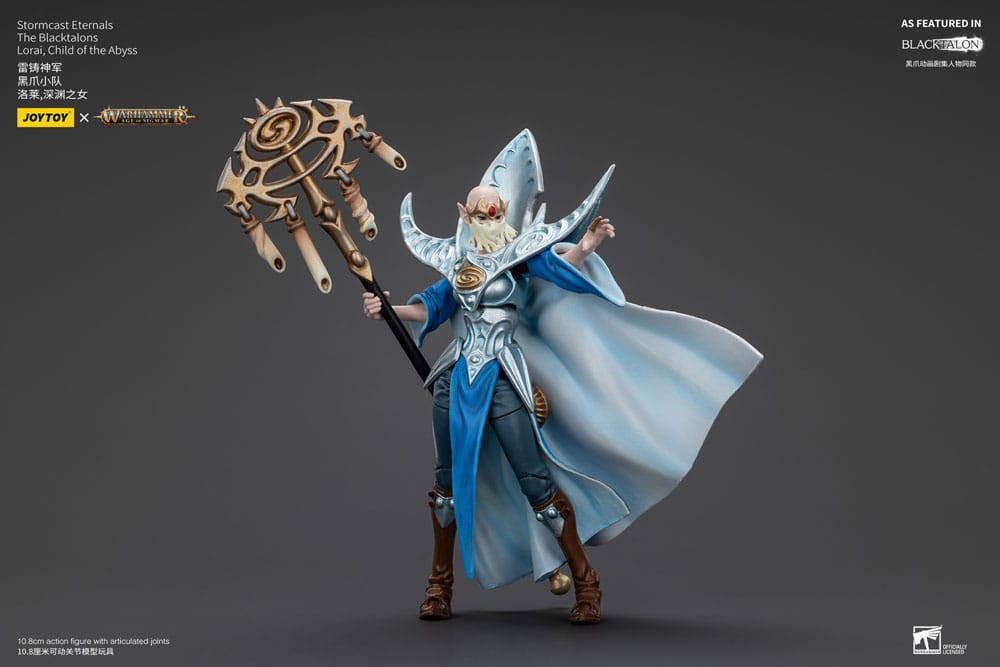 Joy Toy Warhammer Age of Sigmar: Stormcast Eternals The Blacktalons - Lorai, Child of the Abyss Action Figure (20cm)