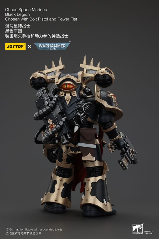 Warhammer 40k: Black Legion Chosen Action Figure (20cm)