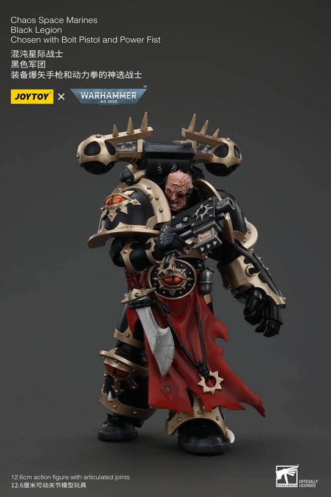 Warhammer 40k: Black Legion Chosen Action Figure (20cm)