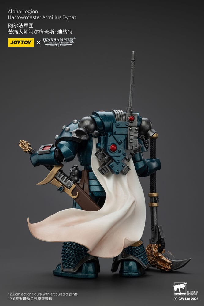 Warhammer: The Horus Heresy – Alpha Legion Harrowmaster Armillus Dynat Premium Figure