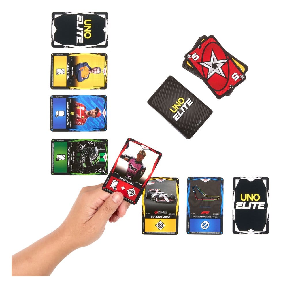 Formula 1 UNO Card Game: Elite F1 Starter Set