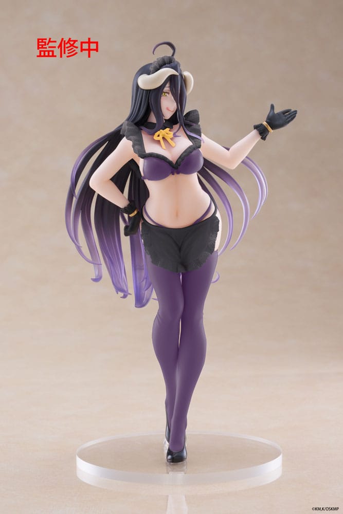 Overlord Coreful PVC Statue: Albedo (Maid Renewal Edition) - 18cm (Small Damage To Box)